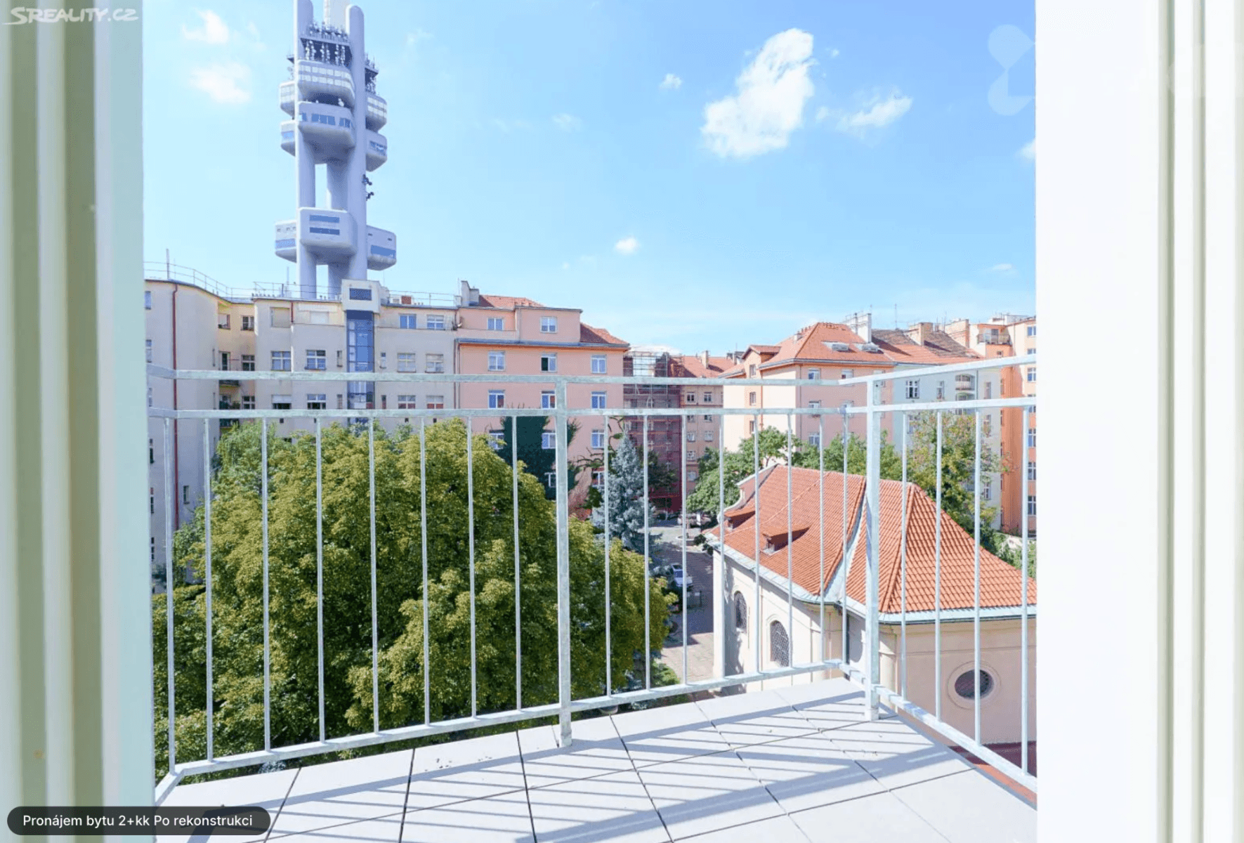 1 bedroom with open-plan kitchen flat to rent, 48 m², Bořivojova, Prague, Prague 1 bedroom with open-plan kitchen flat to rent, 48 m², Bořivojova, Prague, Prague