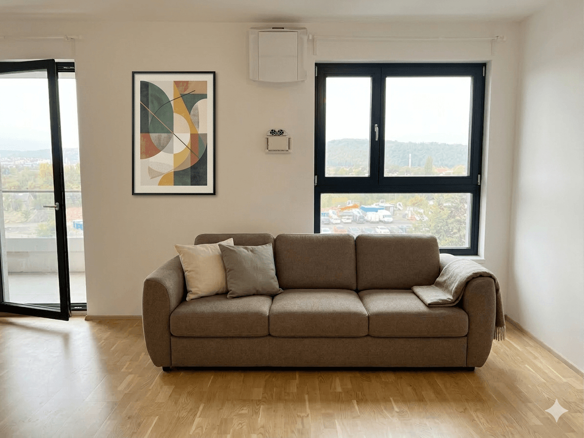 1 bedroom with open-plan kitchen flat to rent, 64 m², Zlochova, Prague, Prague 1 bedroom with open-plan kitchen flat to rent, 64 m², Zlochova, Prague, Prague
