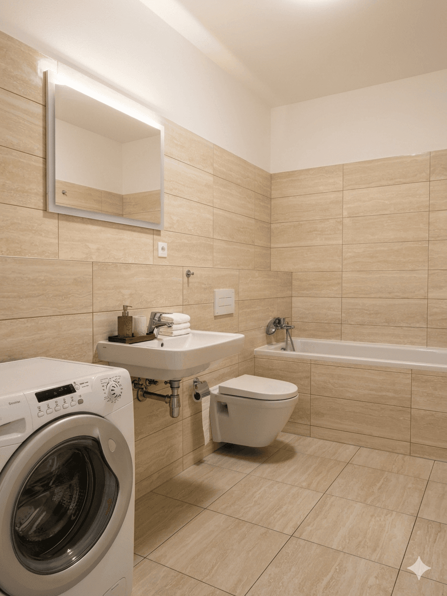 1 bedroom with open-plan kitchen flat to rent, 64 m², Zlochova, Prague, Prague 1 bedroom with open-plan kitchen flat to rent, 64 m², Zlochova, Prague, Prague