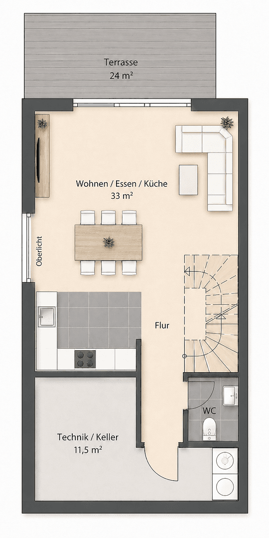 house to rent, 135 m², Bad Bellingen, Baden-Württemberg house to rent, 135 m², Bad Bellingen, Baden-Württemberg