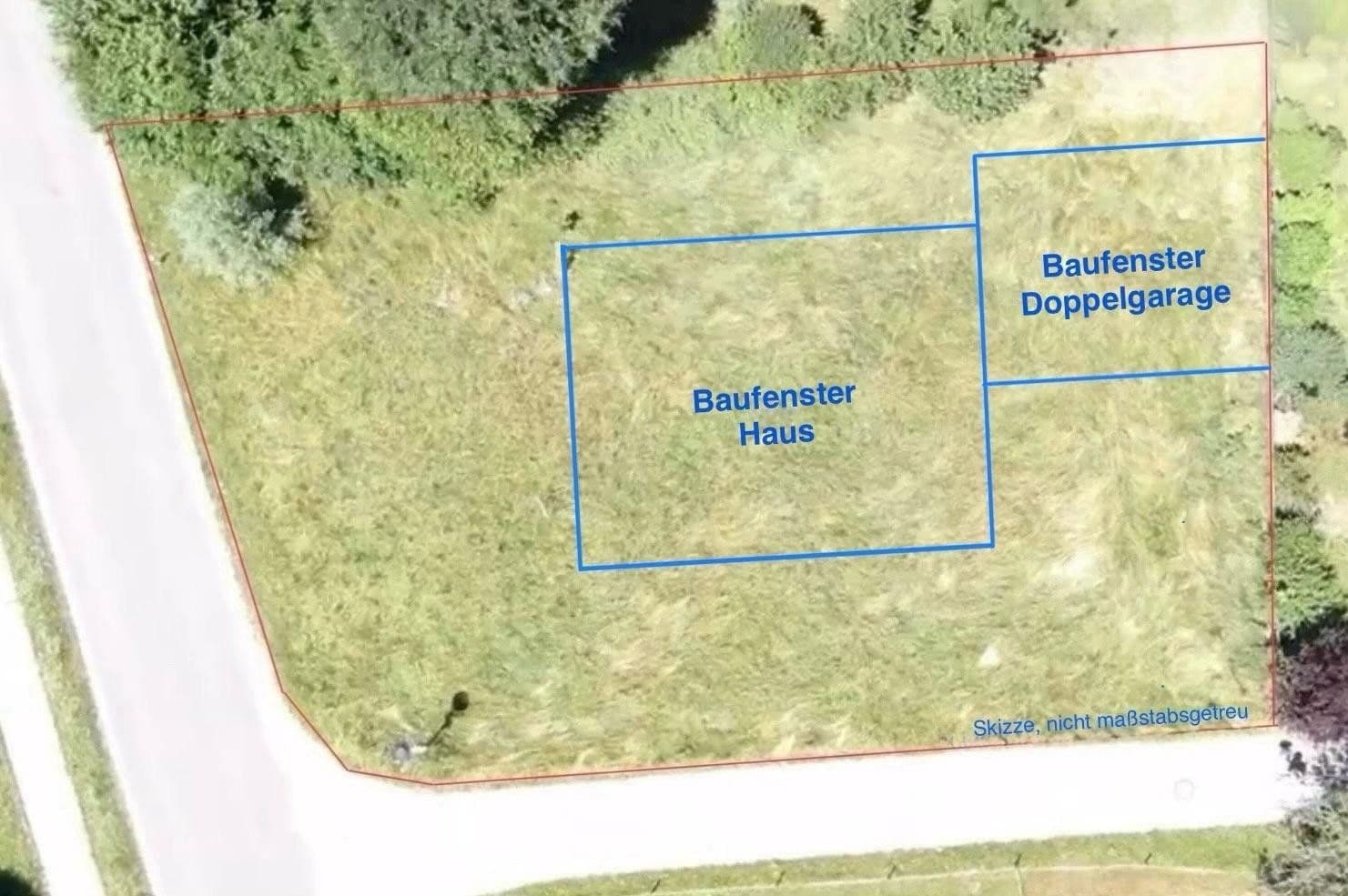plot for sale, 890 m², Breitbrunn am Chiemsee, Bavaria plot for sale, 890 m², Breitbrunn am Chiemsee, Bavaria