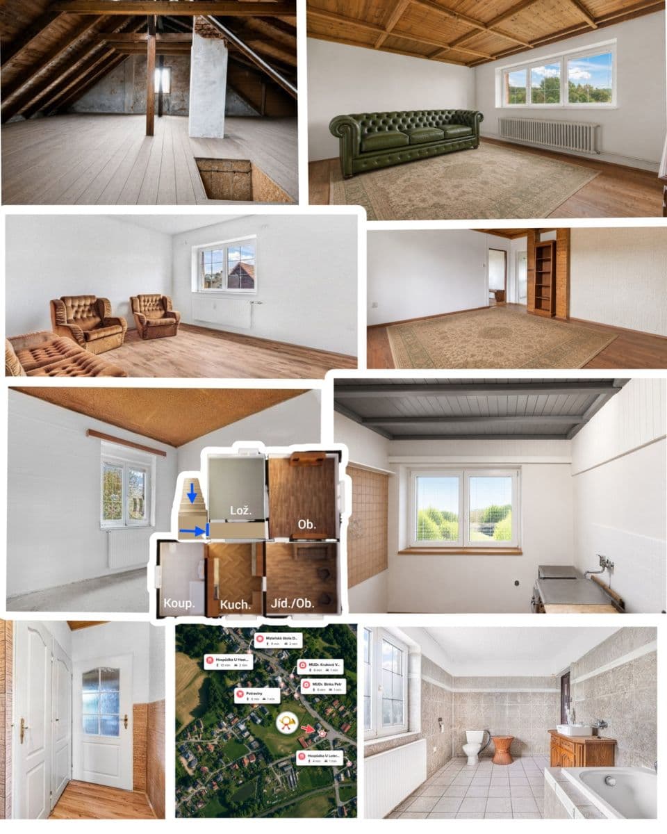 4 bedroom flat for sale, 173 m², Dlouhý Most, Liberecký Region 4 bedroom flat for sale, 173 m², Dlouhý Most, Liberecký Region