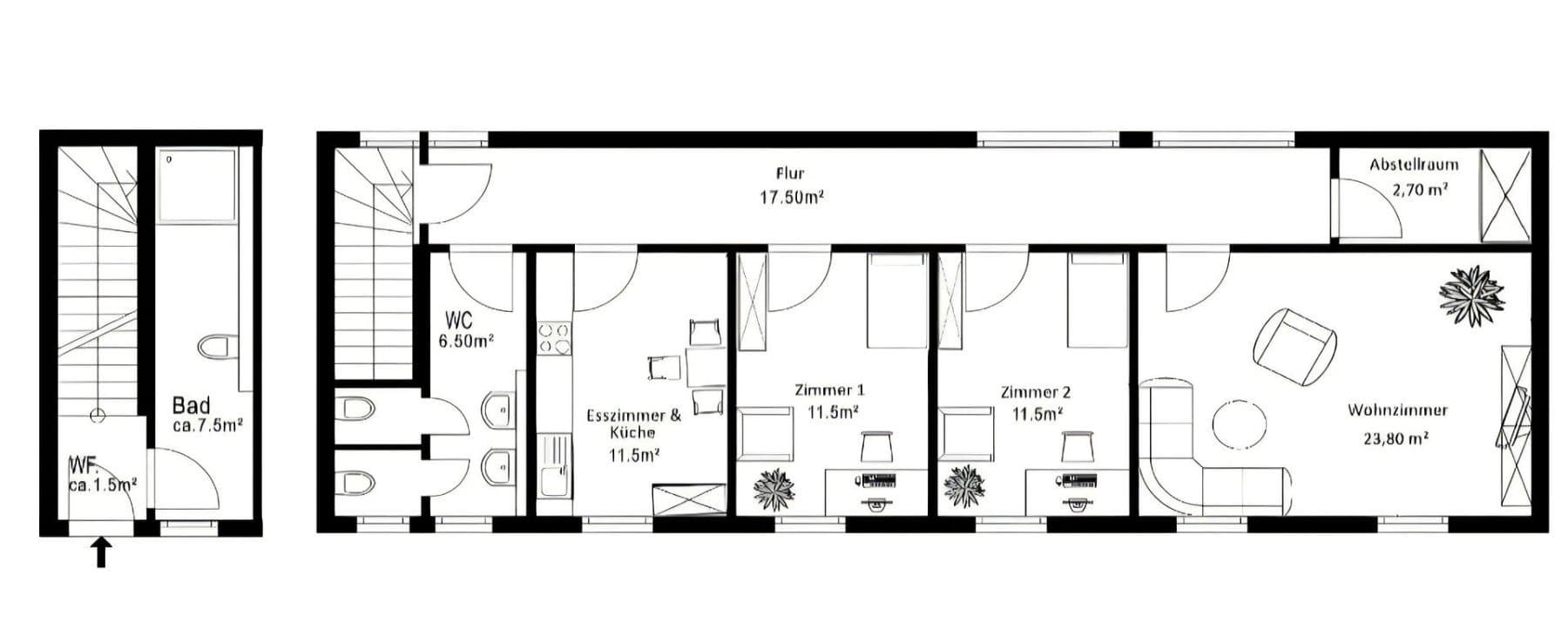4 bedroom flat for sale, 94 m², Baubergerstraße 5, München, Bavaria 4 bedroom flat for sale, 94 m², Baubergerstraße 5, München, Bavaria