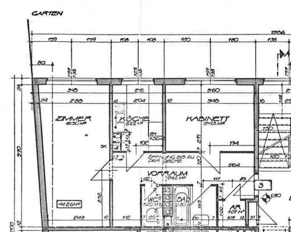 2 bedroom flat to rent, 45 m², Romanogasse 29, Wien, Vienna 2 bedroom flat to rent, 45 m², Romanogasse 29, Wien, Vienna