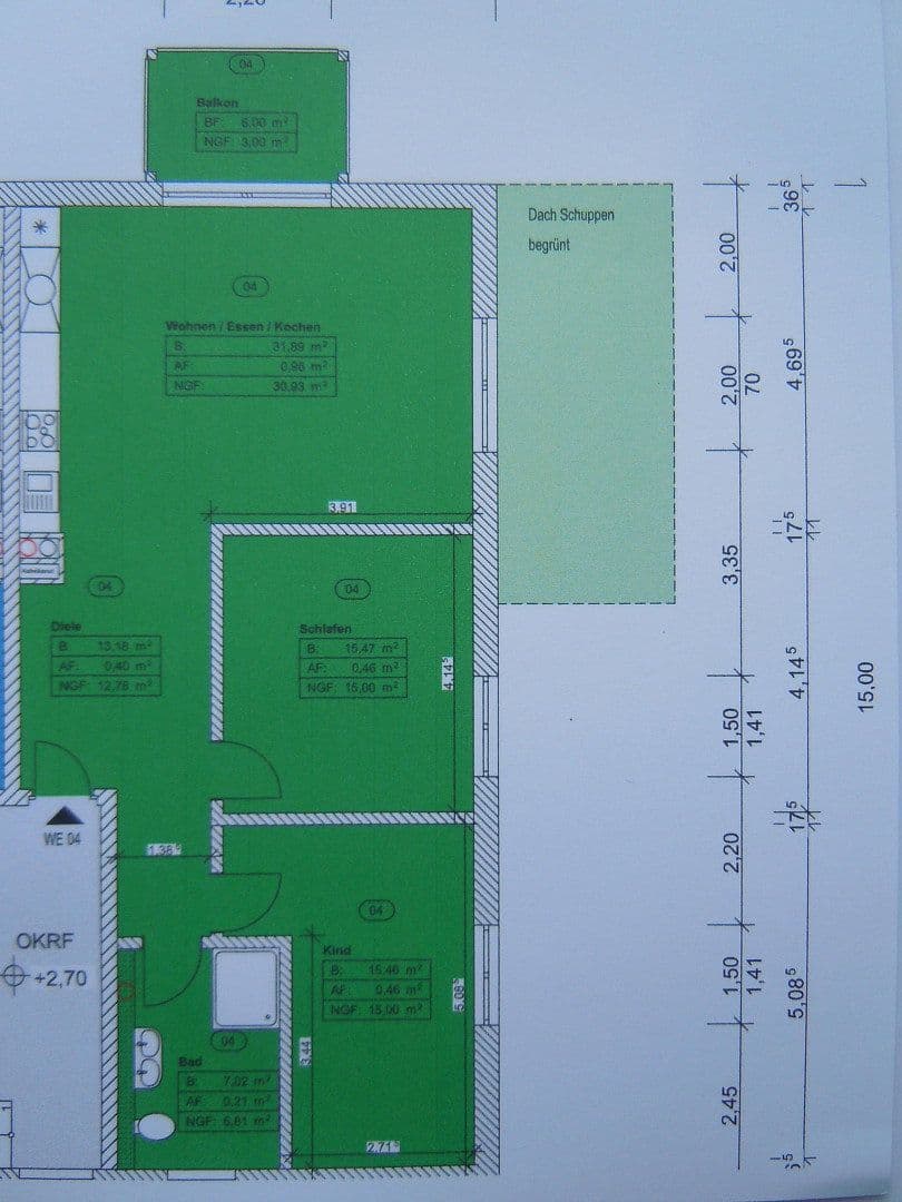 3 bedroom flat to rent, 84 m², Lilienstraße 4, Willstätt, Baden-Württemberg 3 bedroom flat to rent, 84 m², Lilienstraße 4, Willstätt, Baden-Württemberg