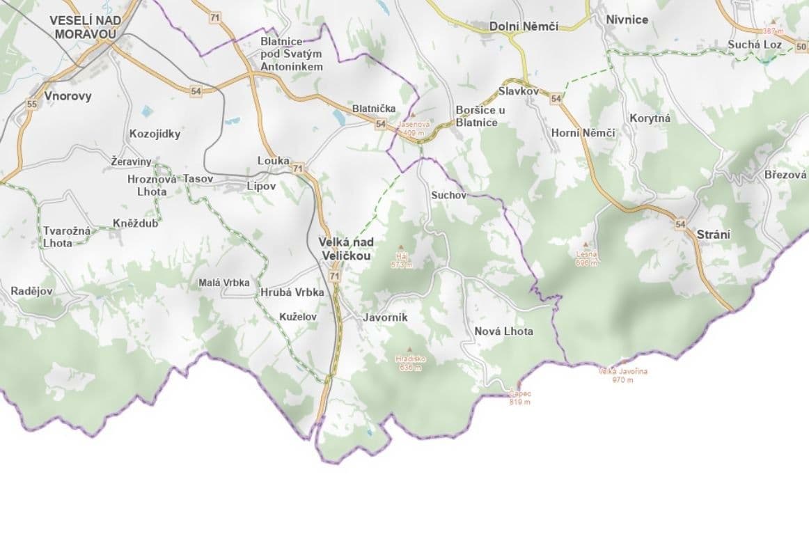 plot for sale, 8,276 m², Javorník, Jihomoravský Region plot for sale, 8,276 m², Javorník, Jihomoravský Region