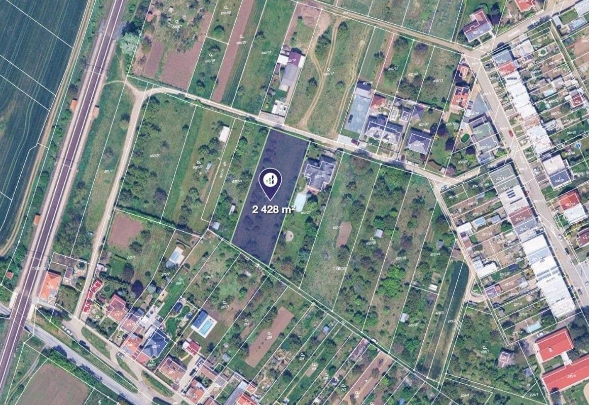 plot for sale, 2,428 m², Vojkovice, Jihomoravský Region plot for sale, 2,428 m², Vojkovice, Jihomoravský Region