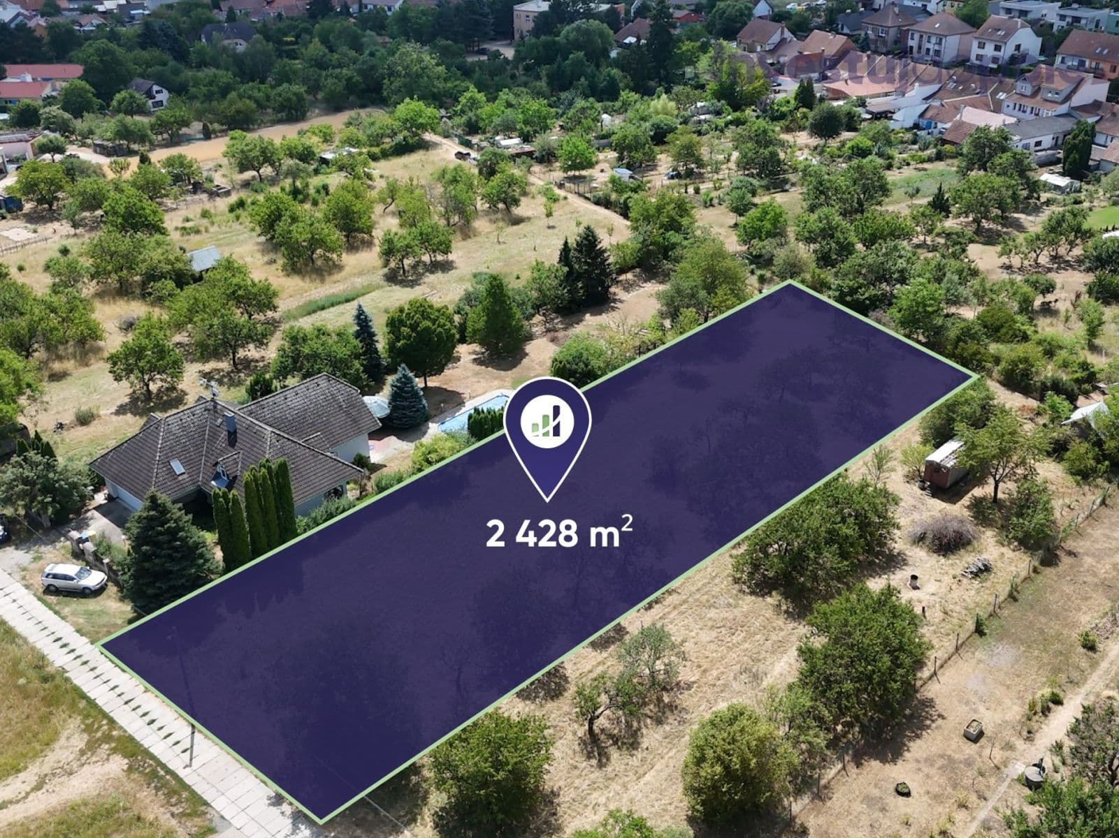plot for sale, 2,428 m², Vojkovice, Jihomoravský Region plot for sale, 2,428 m², Vojkovice, Jihomoravský Region