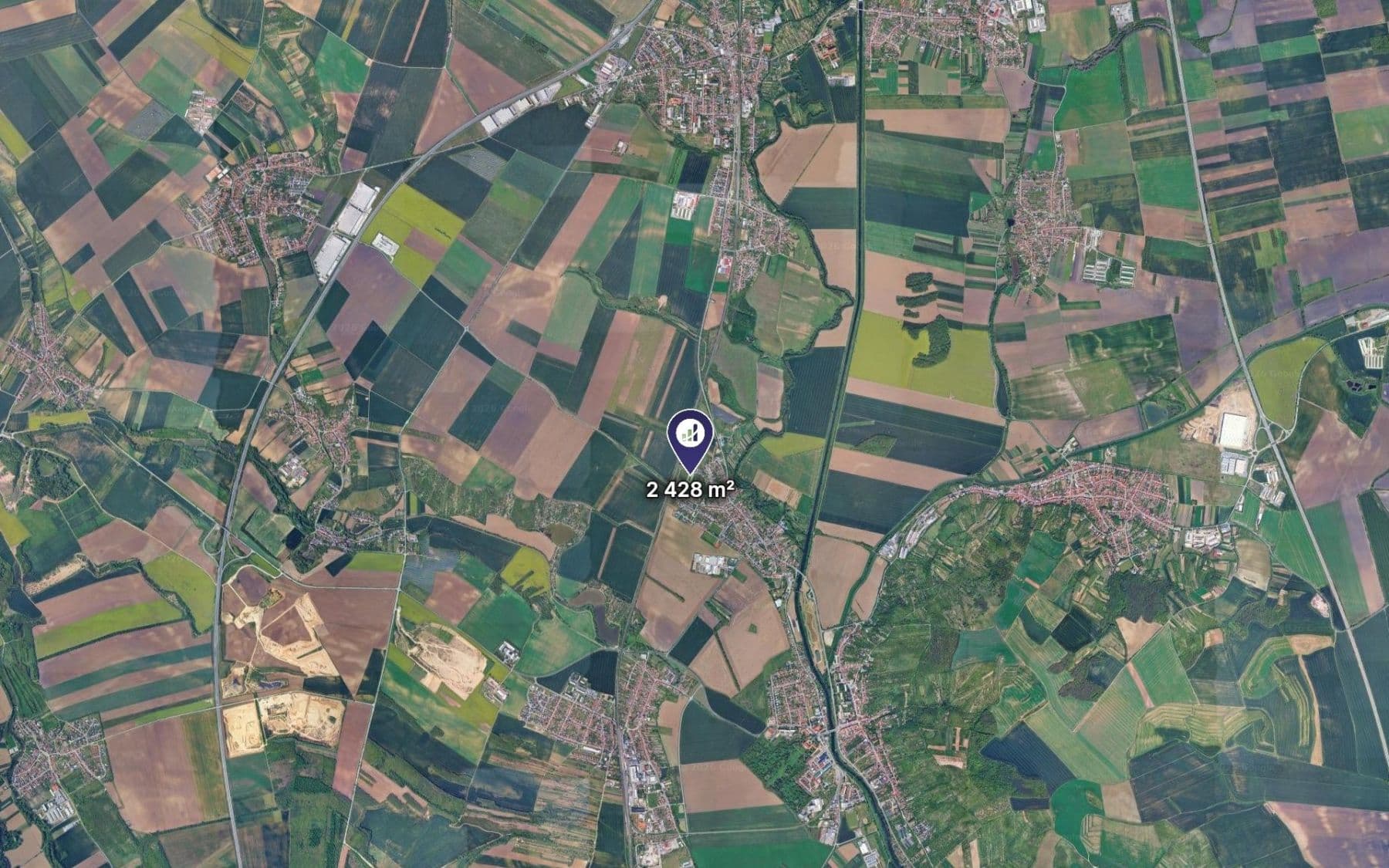 plot for sale, 2,428 m², Vojkovice, Jihomoravský Region plot for sale, 2,428 m², Vojkovice, Jihomoravský Region