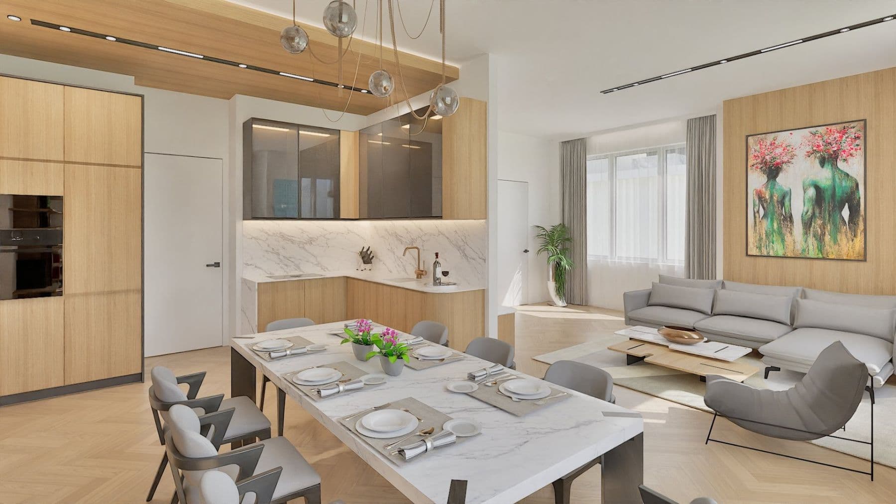 2 bedroom with open-plan kitchen flat for sale, 112 m², U Hadovky, Prague, Prague 2 bedroom with open-plan kitchen flat for sale, 112 m², U Hadovky, Prague, Prague