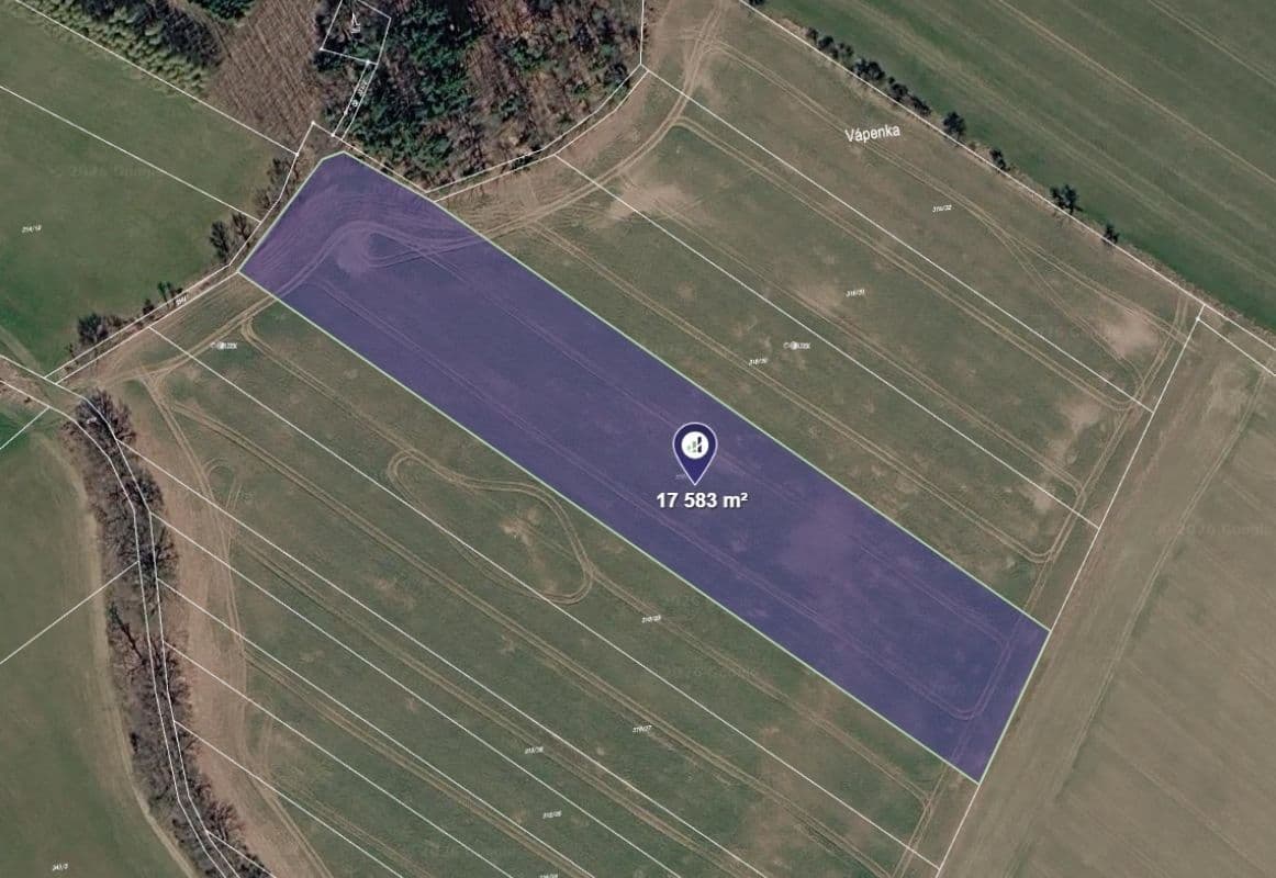 plot for sale, 17,583 m², Neustupov, Středočeský Region plot for sale, 17,583 m², Neustupov, Středočeský Region