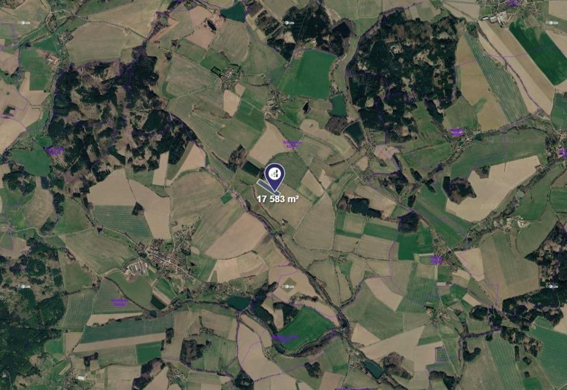 plot for sale, 17,583 m², Neustupov, Středočeský Region plot for sale, 17,583 m², Neustupov, Středočeský Region