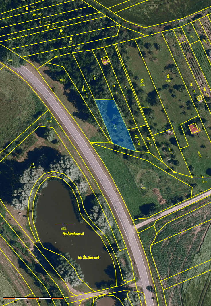 plot for sale, 1,337 m², Bošovice, Jihomoravský Region plot for sale, 1,337 m², Bošovice, Jihomoravský Region