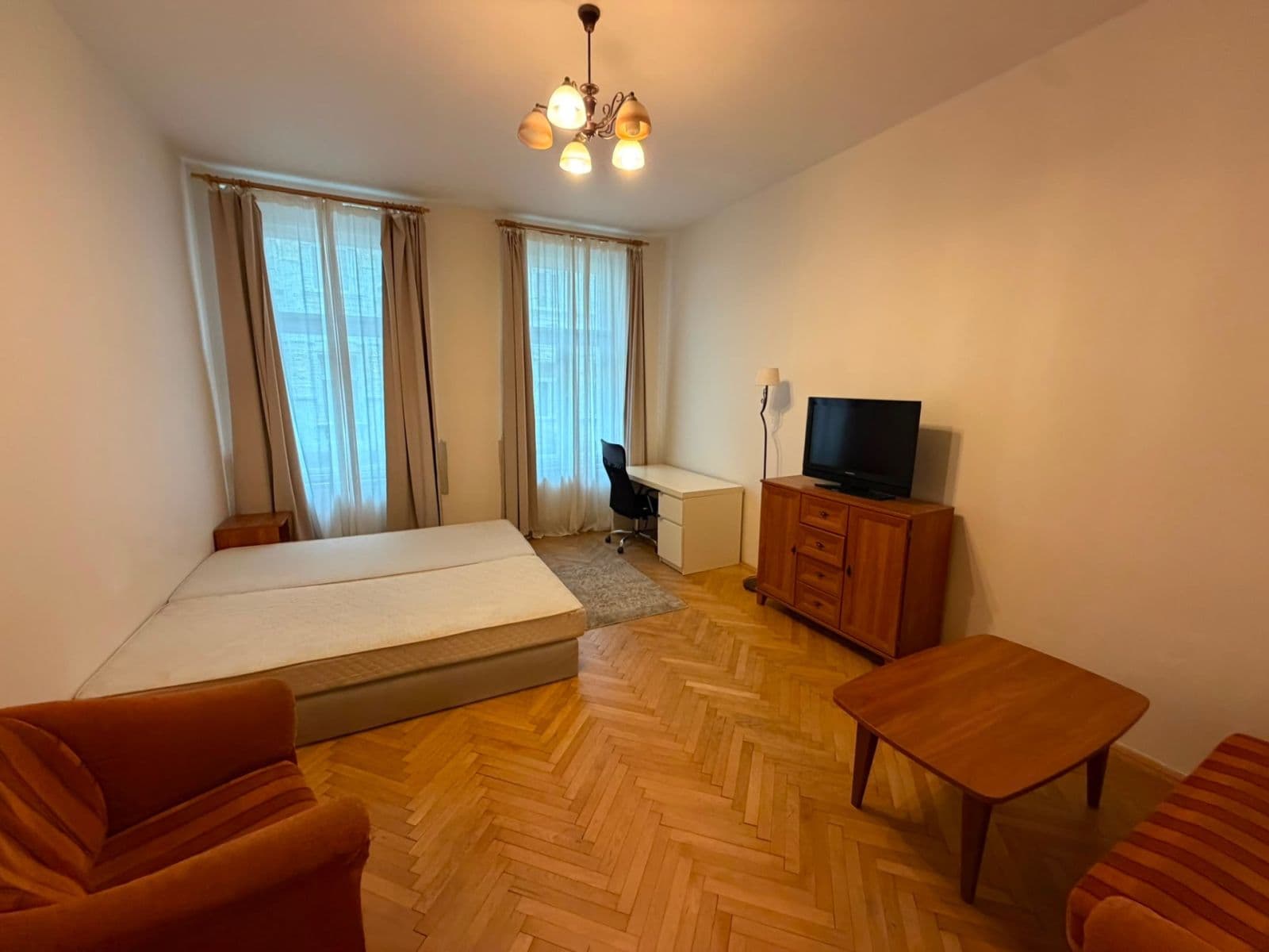 1 bedroom flat to rent, 41 m², Záhřebská, Prague, Prague 1 bedroom flat to rent, 41 m², Záhřebská, Prague, Prague
