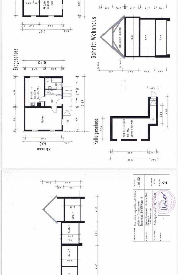 house for sale, 95 m², Thersienstraße 6, Hagenbach, Rhineland-Palatinate house for sale, 95 m², Thersienstraße 6, Hagenbach, Rhineland-Palatinate