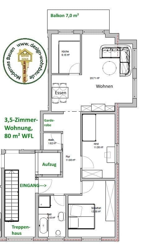2 bedroom with open-plan kitchen flat to rent, 80 m², Haller Ring 1, Bad Rappenau, Baden-Württemberg 2 bedroom with open-plan kitchen flat to rent, 80 m², Haller Ring 1, Bad Rappenau, Baden-Württemberg