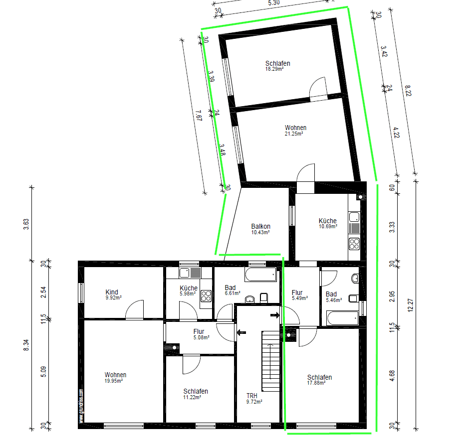 3 bedroom flat to rent, 84 m², Amberg, Bavaria 3 bedroom flat to rent, 84 m², Amberg, Bavaria