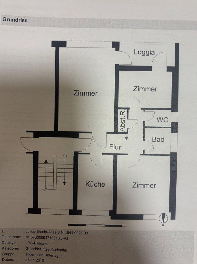 3 bedroom flat to rent, 64 m², Bremen, Bremen 3 bedroom flat to rent, 64 m², Bremen, Bremen