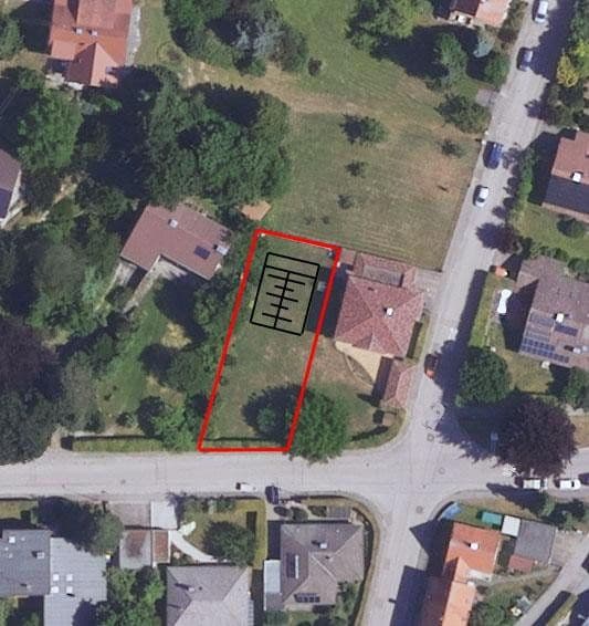 plot for sale, 638 m², Haldenweg, Stadtbergen, Bavaria plot for sale, 638 m², Haldenweg, Stadtbergen, Bavaria