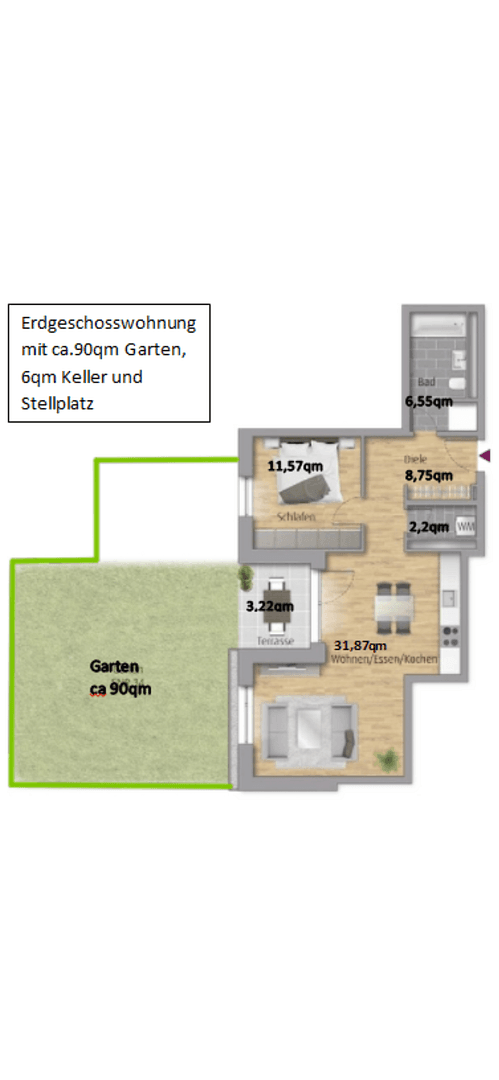 2 bedroom flat to rent, 65 m², Herbert-Belser-Ring 2, 63477 Maintal, Maintal, Hesse 2 bedroom flat to rent, 65 m², Herbert-Belser-Ring 2, 63477 Maintal, Maintal, Hesse