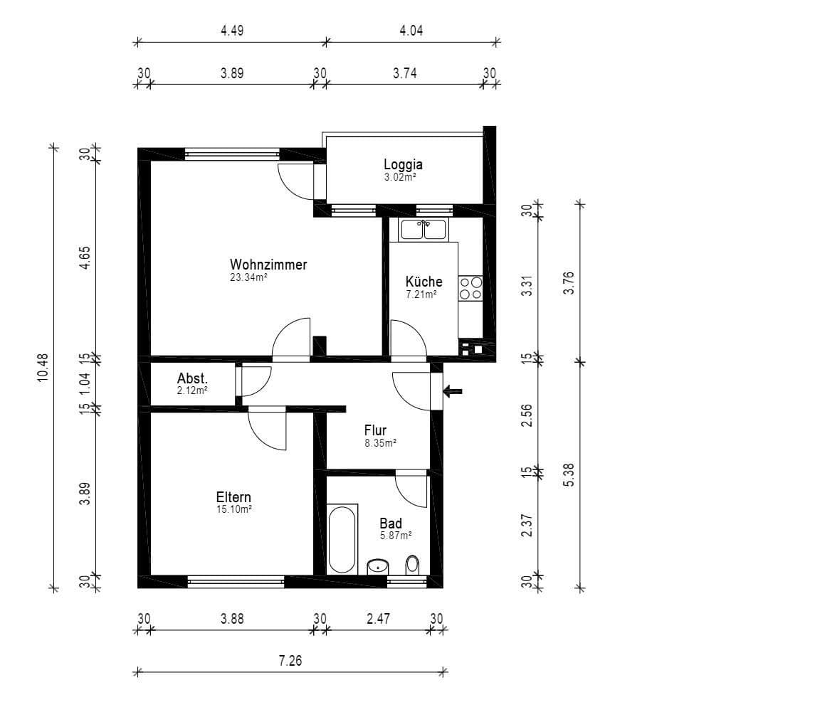 2 bedroom flat for sale, 65 m², Am Hochkreuz 9a, Köln, North Rhine-Westphalia 2 bedroom flat for sale, 65 m², Am Hochkreuz 9a, Köln, North Rhine-Westphalia