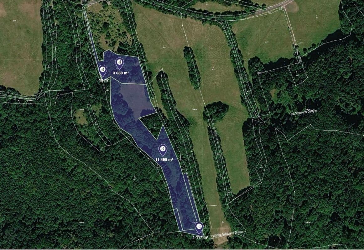 plot for sale, 3,661 m², Ústí nad Labem, Ústecký Region plot for sale, 3,661 m², Ústí nad Labem, Ústecký Region