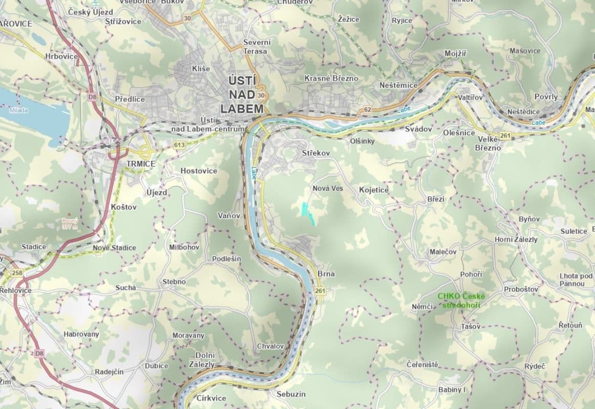 plot for sale, 7,590 m², Ústí nad Labem, Ústecký Region plot for sale, 7,590 m², Ústí nad Labem, Ústecký Region