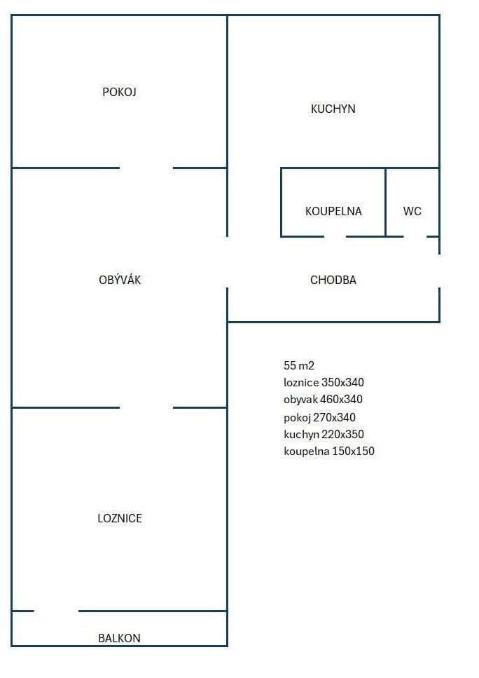 3 bedroom flat to rent, 55 m², Ve Svahu, Karviná, Moravskoslezský Region 3 bedroom flat to rent, 55 m², Ve Svahu, Karviná, Moravskoslezský Region
