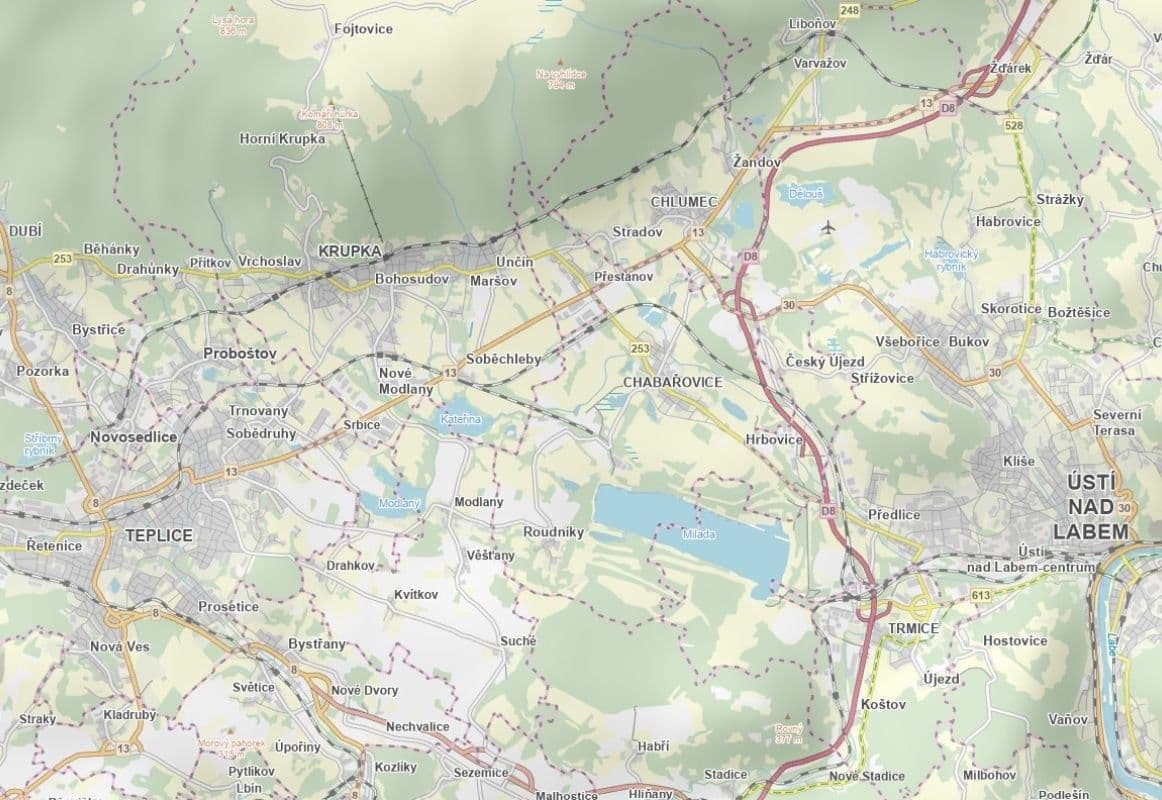 plot for sale, 4,268 m², Krupka, Ústecký Region plot for sale, 4,268 m², Krupka, Ústecký Region
