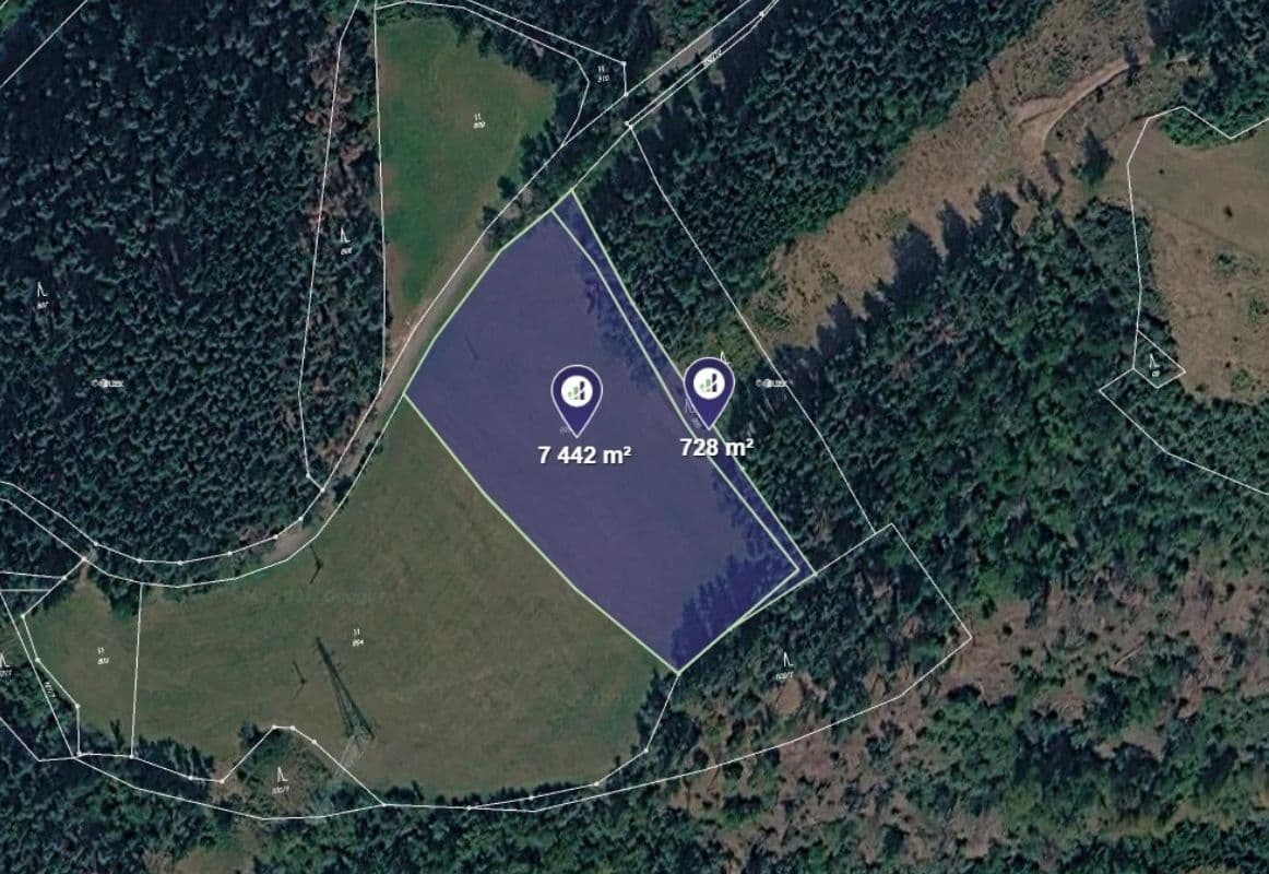 plot for sale, 8,170 m², Mladotice, Plzeňský Region plot for sale, 8,170 m², Mladotice, Plzeňský Region