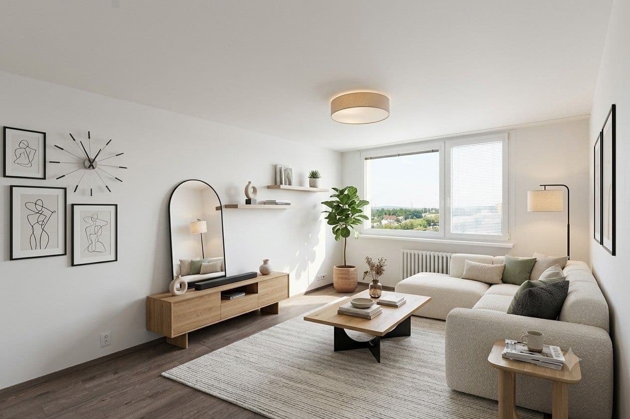 2 bedroom with open-plan kitchen flat for sale, 66 m², Bohúňova, Prague, Prague 2 bedroom with open-plan kitchen flat for sale, 66 m², Bohúňova, Prague, Prague
