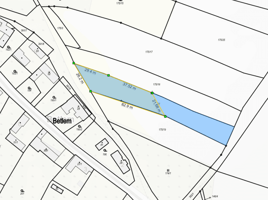 plot for sale, 1,900 m², Samšina, Královéhradecký Region plot for sale, 1,900 m², Samšina, Královéhradecký Region