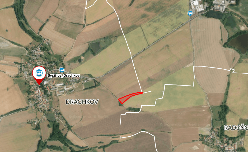plot for sale, 7,069 m², Bystřice, Středočeský Region plot for sale, 7,069 m², Bystřice, Středočeský Region