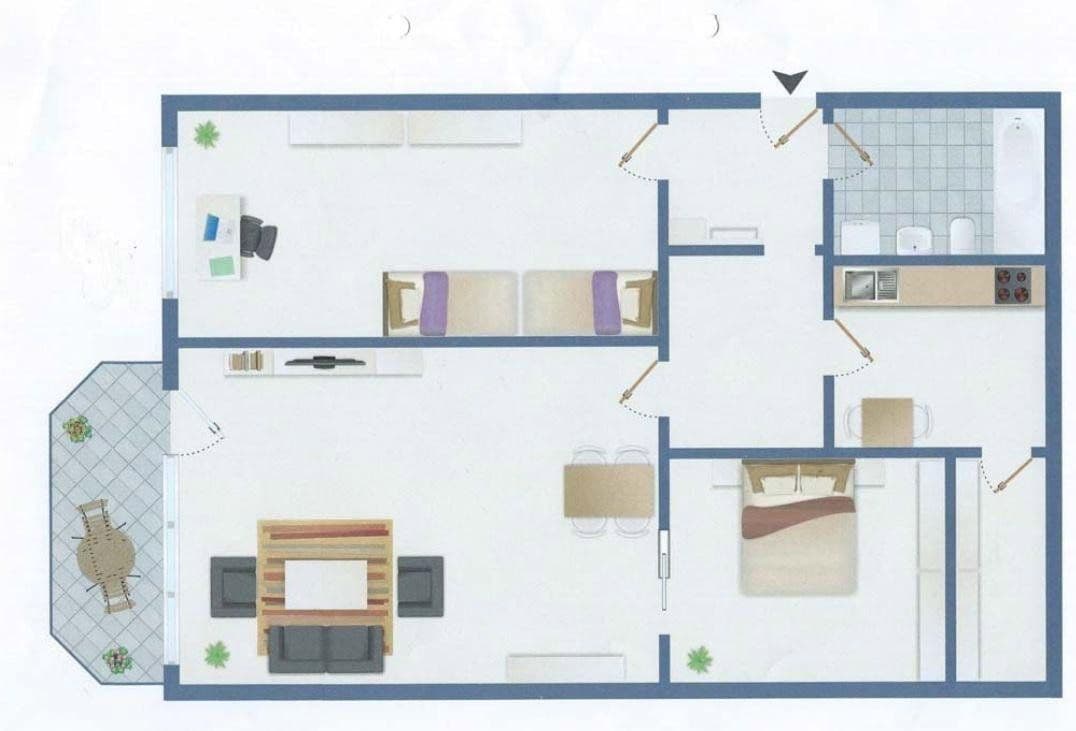 3 bedroom flat to rent, 94 m², Hamburger Straße 66, Kaltenkirchen, Schleswig-Holstein 3 bedroom flat to rent, 94 m², Hamburger Straße 66, Kaltenkirchen, Schleswig-Holstein