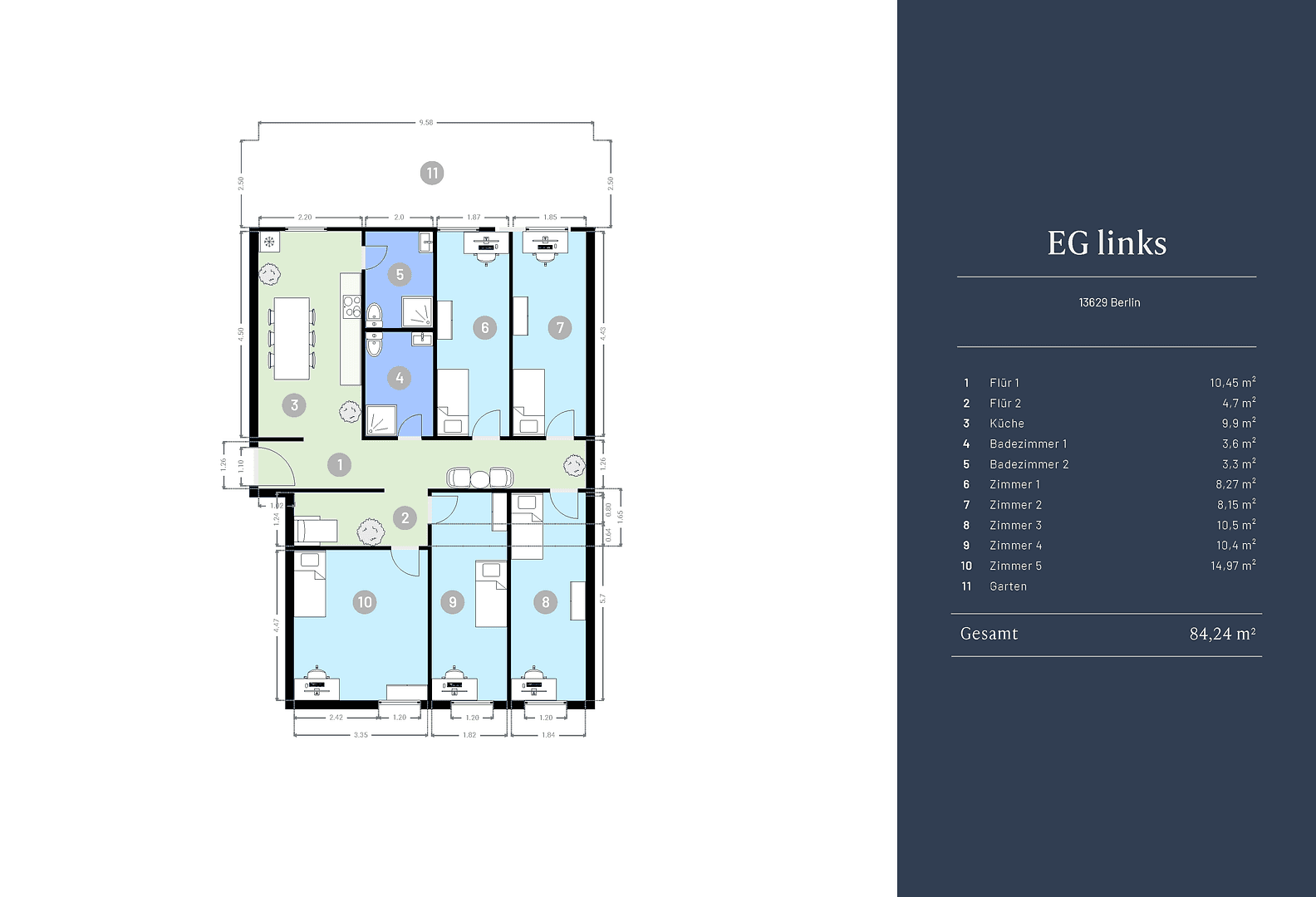 5 bedroom flat for sale, 84 m², Berlin, Berlin 5 bedroom flat for sale, 84 m², Berlin, Berlin