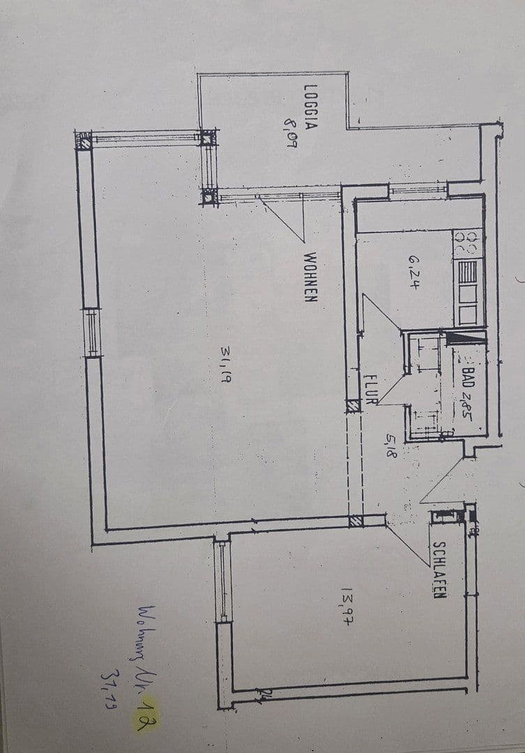 2 bedroom flat to rent, 64 m², Marienthalerstr.10, Wiesbaden, Hesse 2 bedroom flat to rent, 64 m², Marienthalerstr.10, Wiesbaden, Hesse