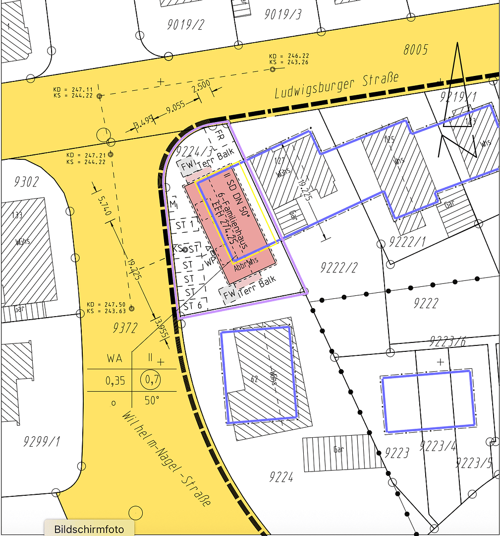 plot for sale, 539 m², Ludwigsburger Str. 131, Ludwigsburg, Baden-Württemberg plot for sale, 539 m², Ludwigsburger Str. 131, Ludwigsburg, Baden-Württemberg