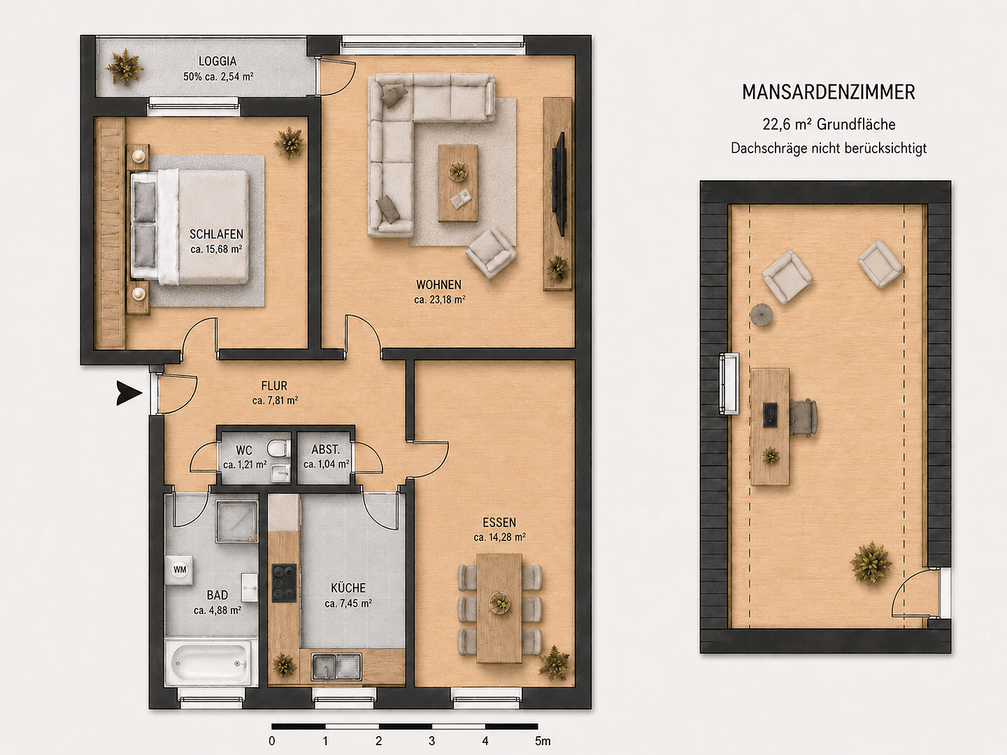 4 bedroom flat for sale, 95 m², Mitteldamm 22C, Minden, North Rhine-Westphalia 4 bedroom flat for sale, 95 m², Mitteldamm 22C, Minden, North Rhine-Westphalia