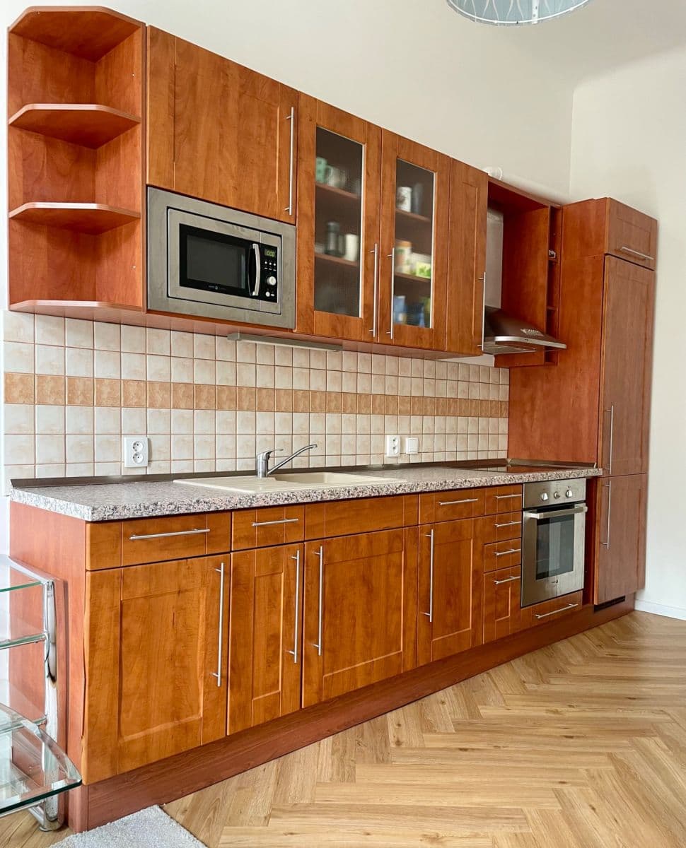 1 bedroom with open-plan kitchen flat to rent, 45 m², Finská, Prague, Prague 1 bedroom with open-plan kitchen flat to rent, 45 m², Finská, Prague, Prague