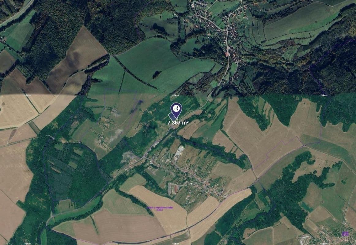 plot for sale, 7,367 m², Zlámanec, Zlínský Region plot for sale, 7,367 m², Zlámanec, Zlínský Region