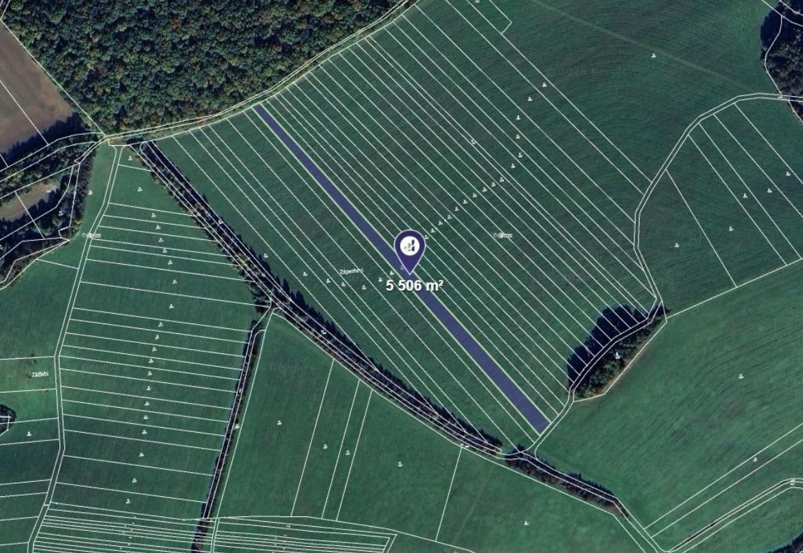 plot for sale, 5,506 m², Zlámanec, Zlínský Region plot for sale, 5,506 m², Zlámanec, Zlínský Region