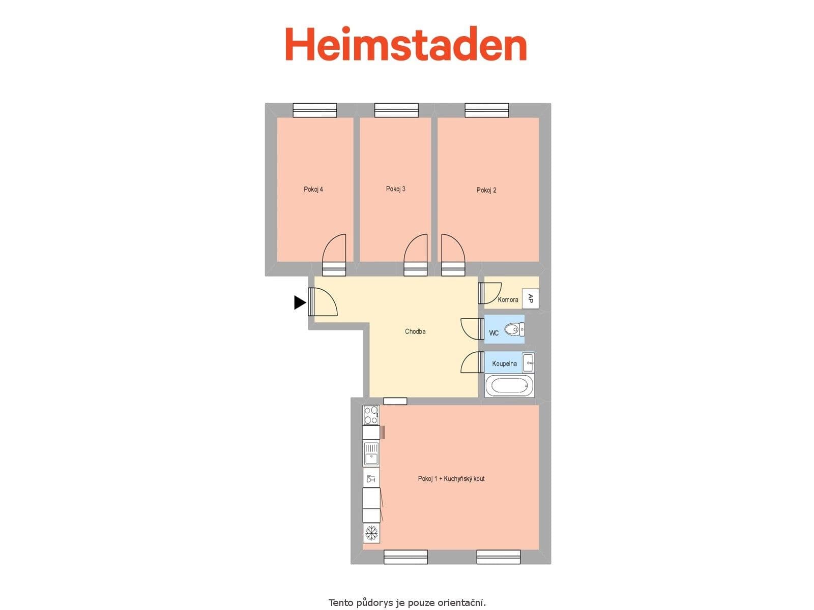 3 bedroom with open-plan kitchen flat to rent, 80 m², Hlavní třída, Havířov, Moravskoslezský Region 3 bedroom with open-plan kitchen flat to rent, 80 m², Hlavní třída, Havířov, Moravskoslezský Region