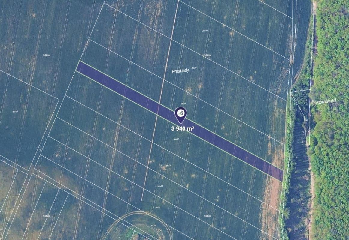 plot for sale, 3,943 m², Čebín, Jihomoravský Region plot for sale, 3,943 m², Čebín, Jihomoravský Region