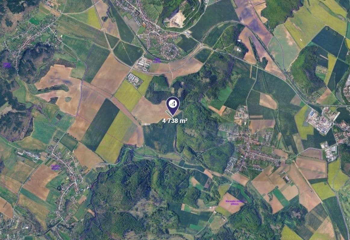 plot for sale, 4,738 m², Čebín, Jihomoravský Region plot for sale, 4,738 m², Čebín, Jihomoravský Region