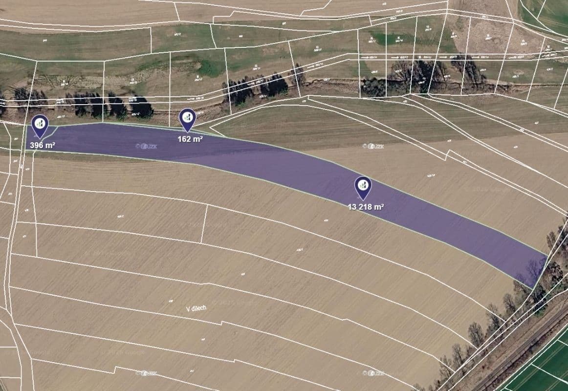 plot for sale, 1,295 m², Obrataň, Vysočina Region plot for sale, 1,295 m², Obrataň, Vysočina Region