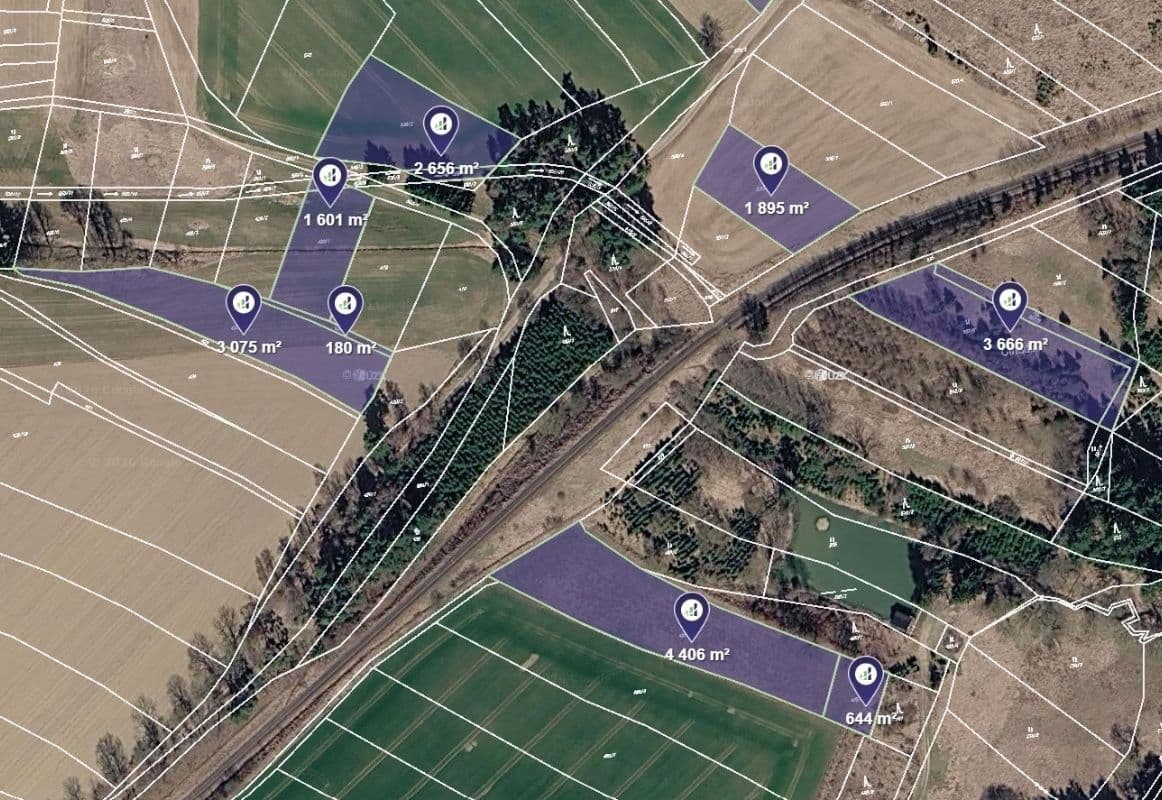 plot for sale, 1,295 m², Obrataň, Vysočina Region plot for sale, 1,295 m², Obrataň, Vysočina Region