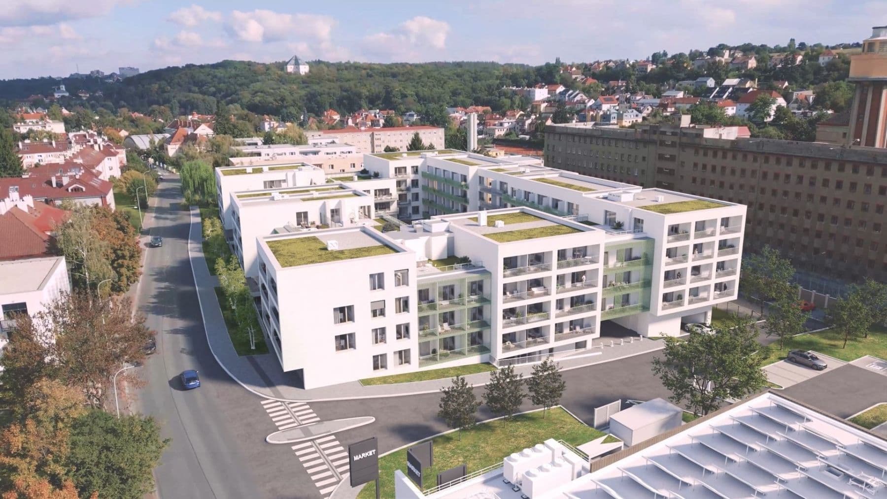 1 bedroom with open-plan kitchen flat for sale, 57 m², Stochovská, Prague, Prague 1 bedroom with open-plan kitchen flat for sale, 57 m², Stochovská, Prague, Prague