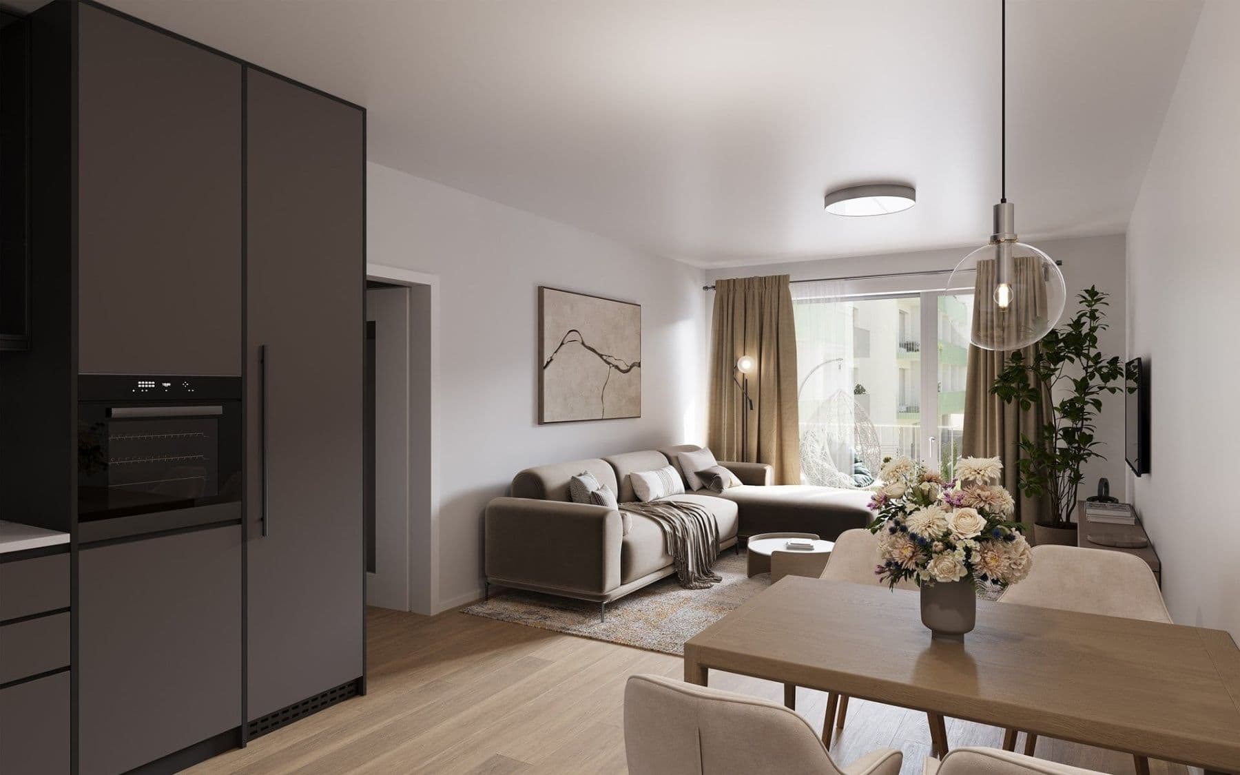 1 bedroom with open-plan kitchen flat for sale, 64 m², Stochovská, Prague, Prague 1 bedroom with open-plan kitchen flat for sale, 64 m², Stochovská, Prague, Prague
