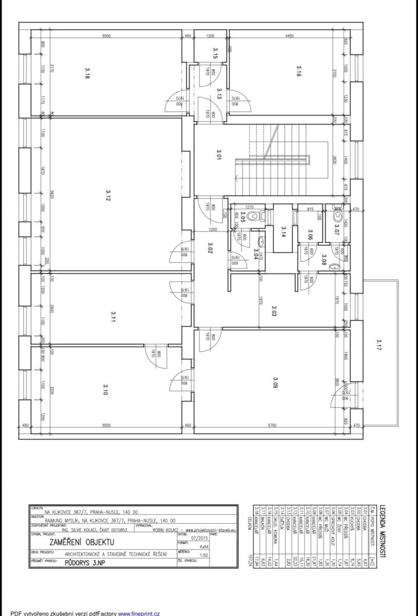 office to rent, 150 m², Na Klikovce, Prague, Prague office to rent, 150 m², Na Klikovce, Prague, Prague