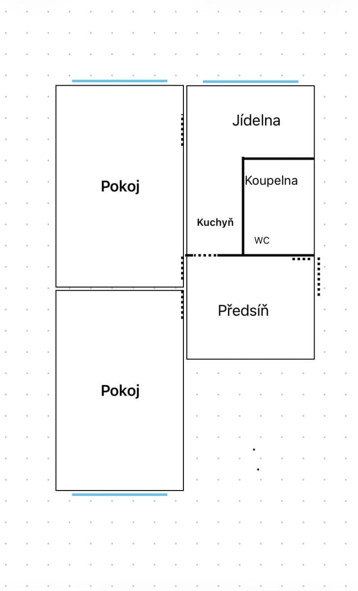 2 bedroom flat for sale, 66 m², Tenisová, Prague, Prague 2 bedroom flat for sale, 66 m², Tenisová, Prague, Prague
